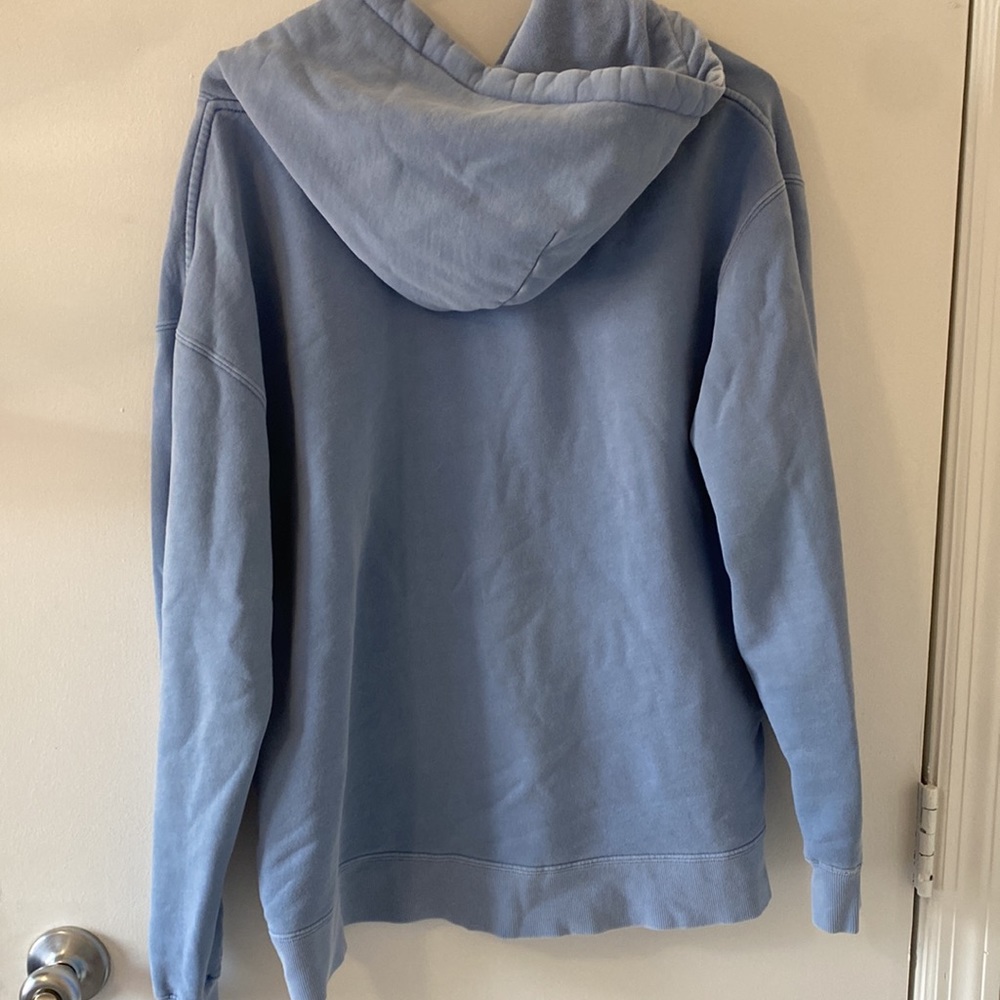 CRITICAL SLIDE BABY BLUE HOODIE - Picture 5 of 5